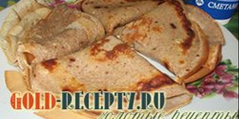 Čokoladne palačinke na mlijeku sa vikendicom