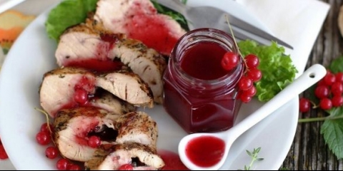 Recept sa umakom od crvene ribizle sa fotografijama