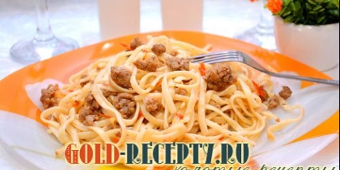 Špagete sa mljevenim mesom, recept makaron po flotu