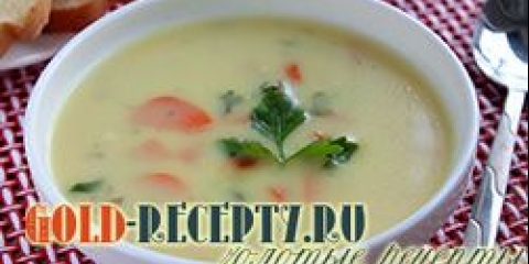 Juha od rastopljenog recepta sira sa fotografijama