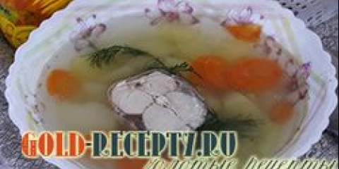 Supa od makerela bez pečenog recepta sa fotografijama