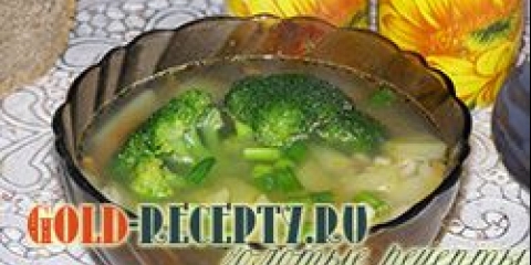 Parl supa sa brokolijem. Ukusan i jednostavan recept za supu