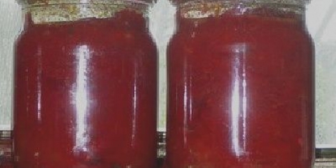 Cnes za borscht za zimu