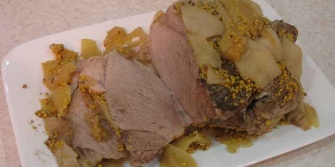 Svinjetina sa jabukama - foto recept