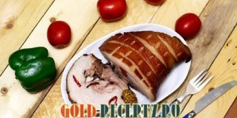 Svinjski obrazi u pećnici u luku husk, recept sa fotografijama