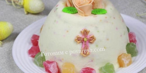 Sirow cottage siret uskrs bez pečenja sa kondenzovanim mlijekom