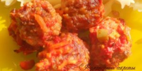 Pećnica u rerni sa paradajz sosom. Korak po korak recept sa fotografijama