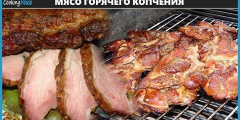 Meso dimljena tehnologija vruće pronalaženje kuće i recepata marinade