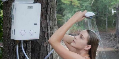 Vrste grijača vode za ljetnu dušu u zemlji