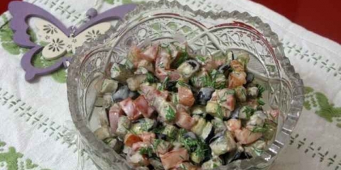 Topla salata od patlidžana
