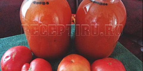 Sok od paradajza bez sterilizacije