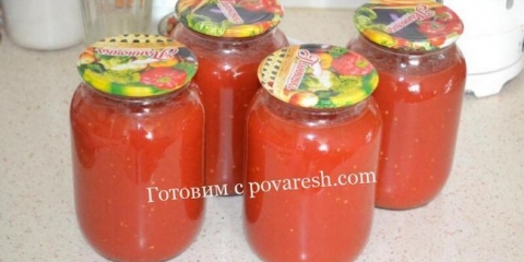 Blender soka od paradajza kod kuće za zimu