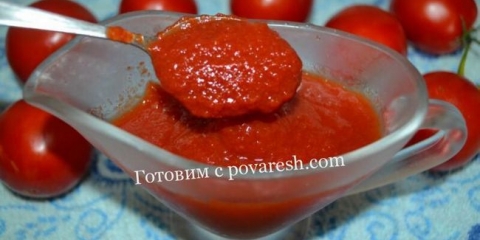 Umak od rajčice sa lukom za zimu kod kuće: korak po korak recept