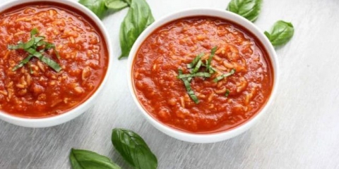 Paradajzno supa od svježeg rajčice i soka