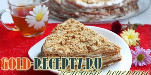 Kolač za kolač sa pavlasnim receptom sa fotografijama, kako kuhati med kod kuće