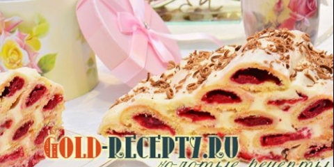 Cake manastir hollow recepe sa fotografijama, kako napraviti manastir za tortu sa trešnjama i kiselom pavlakom