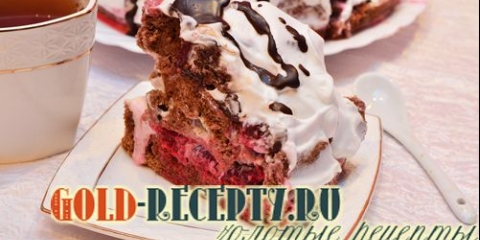 Torta pancho sa pavlakom i receptom cherry sa fotografijama kod kuće