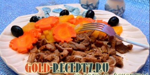 Piw goveđa, peid mesni recept sa povrćem