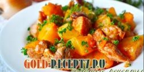 Krompir od pirnog krompira sa receptom za kuhanje mesa sa fotografijom