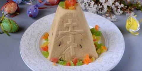 Curd uskrs bez pečenja - 9 jednostavnih klasičnih recepata