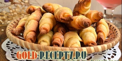 Curd roglyca. Cecipe curd tijesto