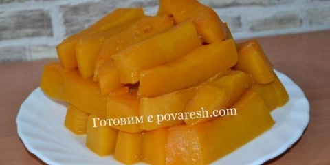 Bundeve pečene kriškama u rerni sa šećerom na jednostavnom receptu