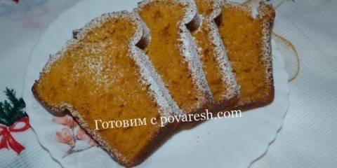 Torta od bundeve u rerni: jednostavan korak po korak sa korak