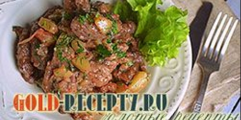 Patka prskanja s anapljenim receptom sa fotografijama