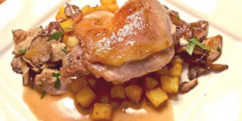 Patka sa gljivama (10 recepata)