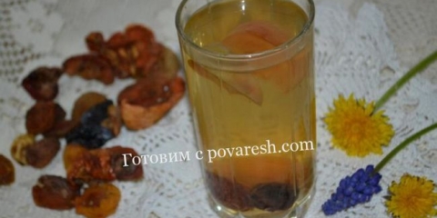 Skar od sušenog voća - recept