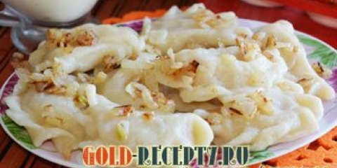 Knedle sa krompirom, recept sa pojedinim fotografijama