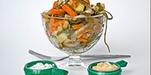 Vinaigrette recept s morskim kupusom