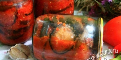 Ukusna recepta za salatu za lagano patlidžan za zimu