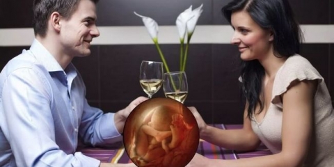 Uticaj alkohola na dječje funkcije, začeće djeteta