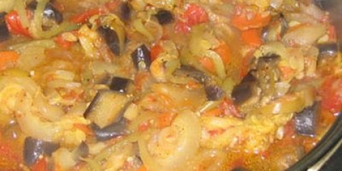 Predjelo iz eggplazhanov