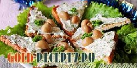 Zalogaj za novu godinu - sendviči sa paste za vikendicu