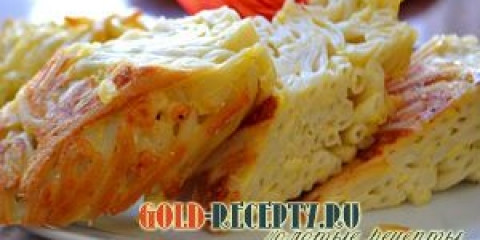 Casserole iz pastene 2 recept u rerni sa fotografijom