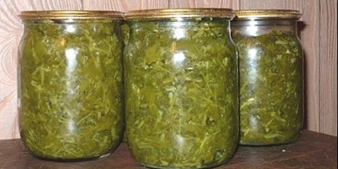 Punjenje zelene boje sa sorrelom