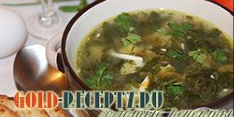 Zelena borsch sa sorrelom i abradeom