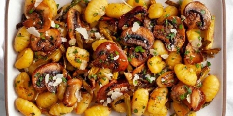 Prženi krompir sa gljivama (9 recepata)