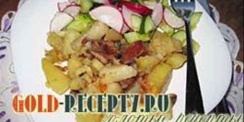 Prženi krompir sa gljivama recepti za kuhanje sa fotografijama