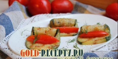 Prženi recip zucchini sa fotografijama, tikvice prženi s paradajzom