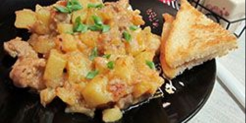 Pečena piletina sa receptom za krumpir sa fotografijama