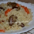 Pilaf sa pilećim srcima (recept za pripremu riže u kazanu)