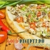 Lenten pizza s ribom i tofuom