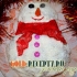 Cake houstovek sa pavlakom snowman